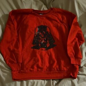 Star Wars Darth Vader Black Sequince Sweatshirt